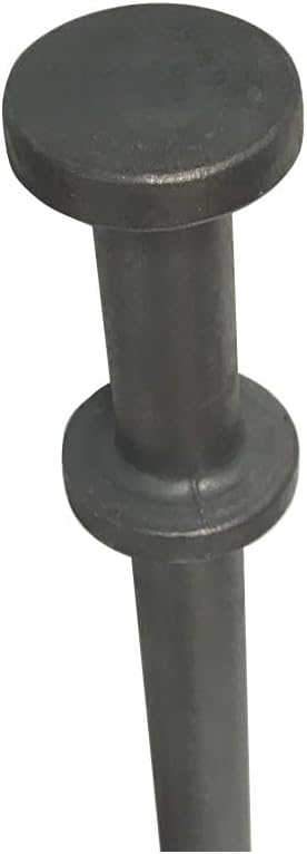 Double Head Tent Stakes - Heavy Duty Steel Tent Stakes, Versatile Ground Spikes to Anchor Commercial Inflatables, Party Tents, and Outdoor Camping Shelters, 1 x 36 Inch, 100-Pack