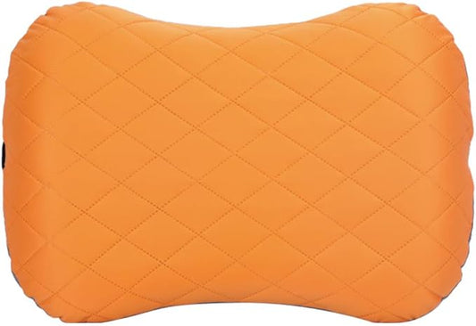 Generic Travel Pillow Compressible Camping Pillow for Sleeping Easy to Replace Small Portable Camping Pillow Compact Firm Supportive Travel Pillow for Adults Kids Outdoor Backpacking Hiking, Orange