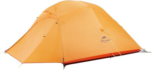 Naturehike Cloud-Up 3 Person Lightweight Backpacking Tent with Footprint - 3 Season Free Standing Dome Camping Hiking Waterproof Backpack Tents