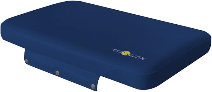 Oceansouth Seat Cushions for Yeti Coolers (Press Stud Fittings) (Blue, YETI 65) Camping yeti seat Cushion Handle Beach Chair ice Box chests and Coolers Foam Cooler Boat Seats