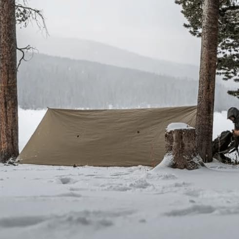 VIAM Outdoors | Timberline Ultralight Waterproof Tarp | 1.9oz | Tan