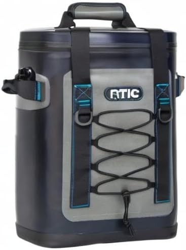 RTIC Backpack Cooler 24 Can, Insulated Portable Soft Cooler Bag Waterproof for Ice, Lunch, Beach, Drink, Beverage, Travel, Camping, Picnic, Car, Hiking