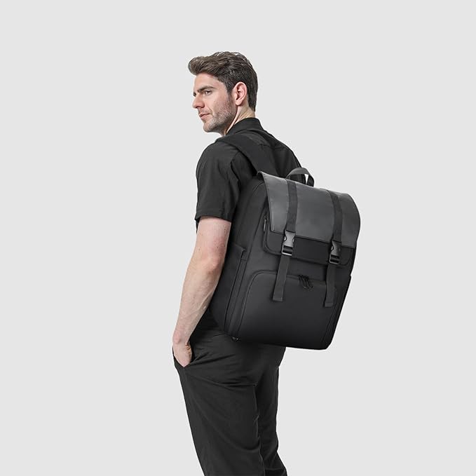 BERTASCHE Laptop Backpack 15.6 inch with Cooler Lunch Box, Work Backpack for Lunch College Business, Water Resistant Large Computer Backpack for Men Women