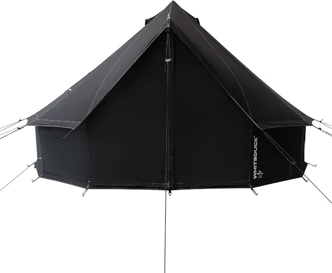 WHITEDUCK Regatta Canvas Bell Tent - w/StoveJack, Waterproof, 4 Season Luxury Camping and Glamping Yurt Tent Outdoor