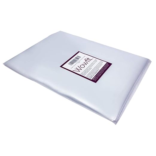 Wowfit 100 CT 9x14 Inch 1.1 Mil Clear Plastic Flat Open Poly Bags – Great for Bread, Cookies, Candy Favors, Classroom Treats, Crafts, and Food Storage