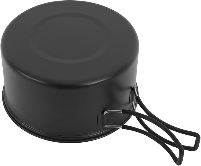 Camping Cookware Set Portable Camping Cooking Set 304 Stainless Steel Camping Pots and Pans Set Campfire Cooking Equipment with Storage Bag for Outdoor Camping Hiking Picnic for 2-3