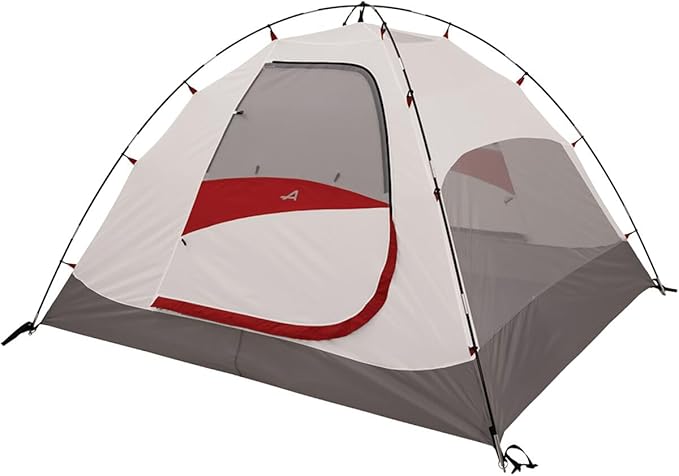 ALPS Mountaineering Meramac 4-Person Tent, Gray/Red