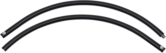 U-Dressing Room Privacy Protection Changing Divider, Clothing Store Fitting Room for Boutique, Curtain Divider (U-Shaped-Black)