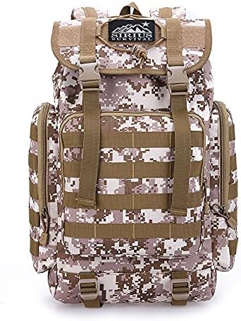 “The Rambler” - 40L Tactical Backpack with MOLLE Webbing (Digital Camo)