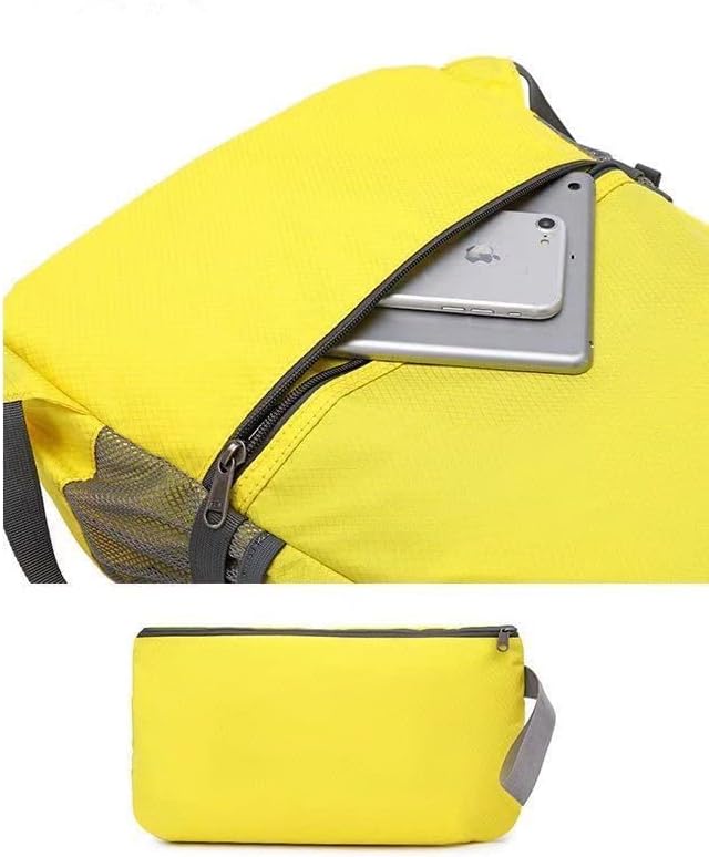Geboldil Men's and women's lightweight foldable hiking travel backpack, waterproof camping backpack