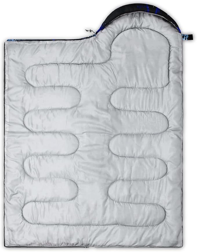 QOOMO Animals Camping Sleeping Bags,3 Season Warm & Cool Weather,Lightweight,Waterproof Sleeping Bags for Adults & Kids,Traveling,and Outdoors,Camping Gear Equipment