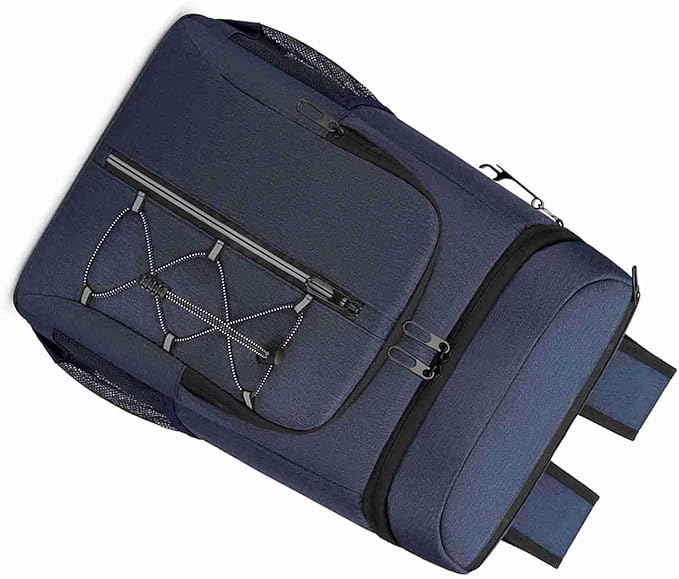 Insulated Cooler Backpack Leak Proof Aluminum Foil Inner Oxford Exterior for Camping Hiking Outdoors