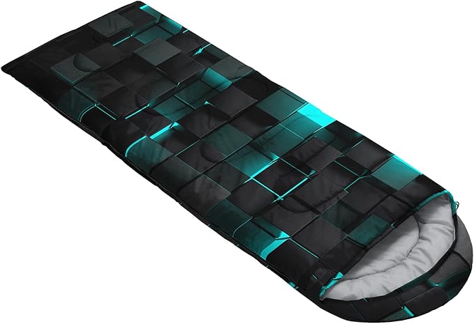 Sleeping Bags for Adults and Kids Backpacking Camping Sleeping Bags for Girls and Boys Lightweight Waterproof Cold/Warm Sleeping Bag for All Season