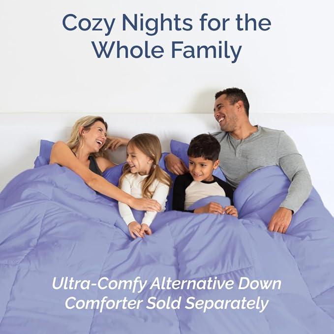 Full XL Bed Sheet - 4 Piece Full XL Bed Sheets Set - Soft, Breathable & Cooling - Hotel Luxury Bedding for Women, Men, Kids, Teens, Boys & Girls - Deep Pockets, Comfy, Fade & Wrinkle Free - Lavender
