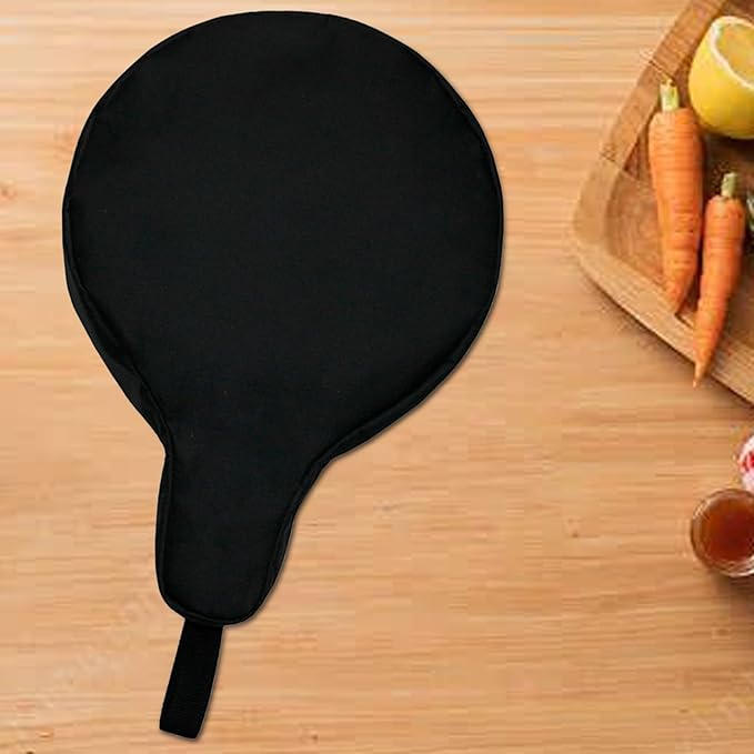 EATAKWARD Cast Iron Camping Skillet Bag for 8'' 10'' 12'' Skillets, Durable Skillet Pan Storage Bag Water Resistant Frying Pan Bag with Hanging Loop, Lightweight Skillet Bag for Camping Outdoors,2 pcs