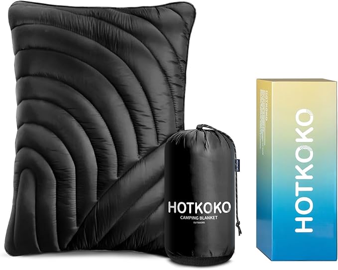Camping Pillow,Supportive Compressible Travel Pillow Middle Size Lightweight Camp Pillow with Storage Bag for Camping,Hiking,Backpacking,Airplane