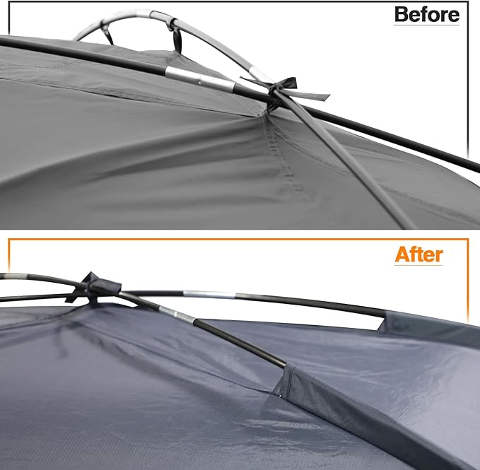 SUV Tailgate Tent with Awning,Waterproof 3000MM UPF 50+,Tailgate Shade Awning Tent for Full Size SUV/Van/MPV/CUVCamping (Large Size) (Blue)