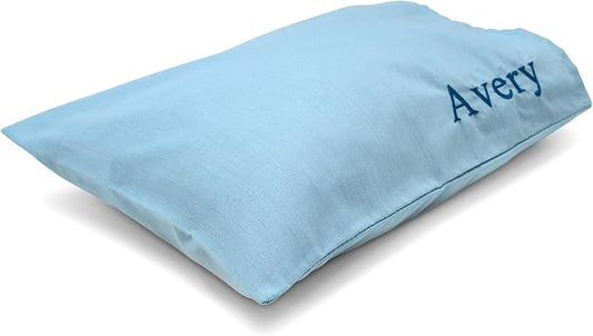 Pipsqueak Microfiber Pillow - Small, Mini, Tiny - 11 x 7 in - Perfect for Travel, Cars, Airplanes, Camping, Dogs, Toddlers, Kids, Lumbar, Knees and Neck - Ages 2 Yrs and Up