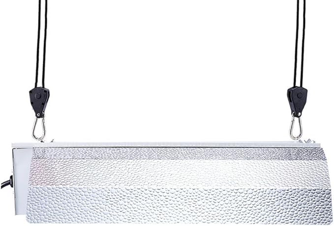 iPower GLROPEMG4X8 8-Pair 1/4 Inch 8-Feet Long Heavy Adjustable Duty Rope Clip Hanger Reinforced Metal, Black