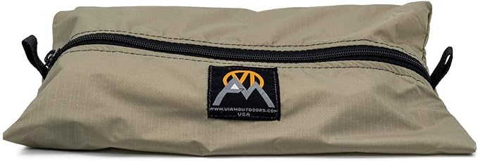 VIAM Outdoors | Timberline Ultralight Waterproof Tarp | 1.9oz | Tan