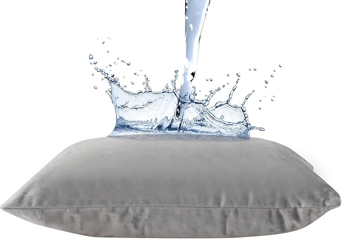 Small Shredded Gel Memory Foam Pillow,Adjustable for Contoured Support -Portable Ideal for Backpacking, Camping, Travel, Car, Airplane,Office Nap
