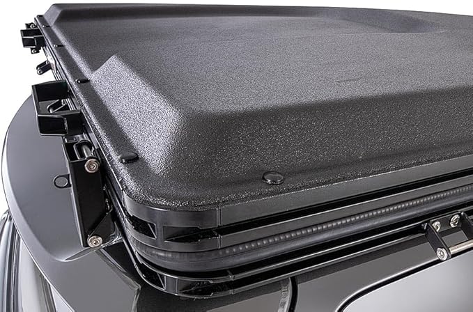 Falcon 3 Evo XL Air Hard-Shell Aluminum Roof Top Tent for Car Camping and Overlanding, Waterproof, Maximum Ventilation, 2-3 Person Tent, Air Mattress and Universal Mounting Brackets Included