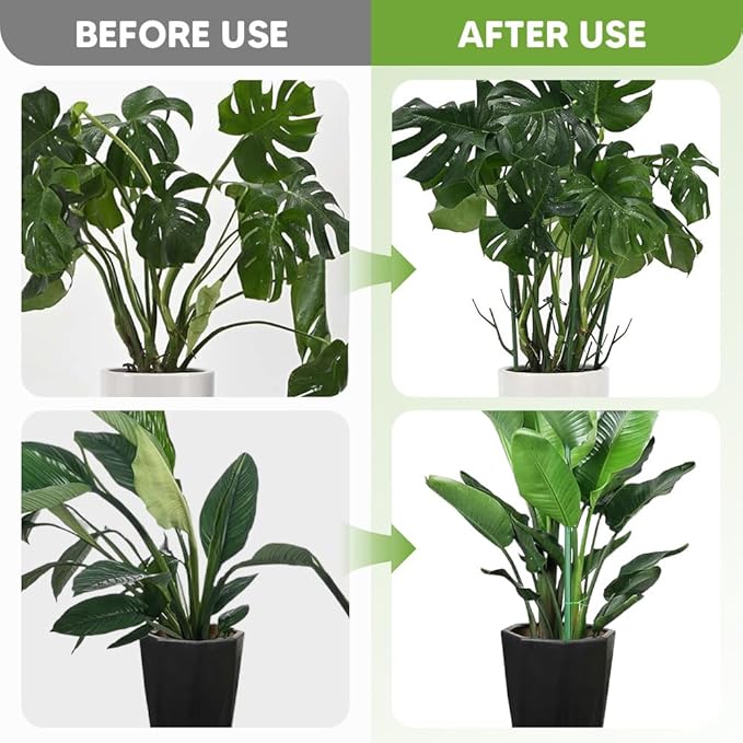 5 Pack Stackable Monstera Plant Support, Garden Plant Support Stakes for Indoor Outdoor Plants, Climbing Plant Support Structures Plant Holder Stick Moss Pole for Support Tall Potted Plants (5 Pack)