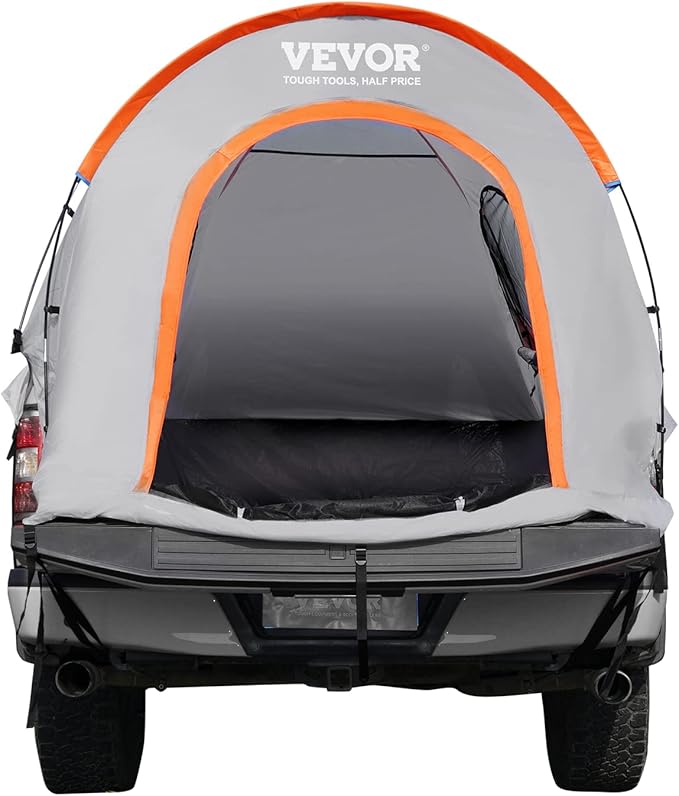 VEVOR SUV and Pickup Truck Camping Tents, Waterproof Double Layer Design with Carry Bag, Accommodates 2-9 Persons for Outdoor Activities