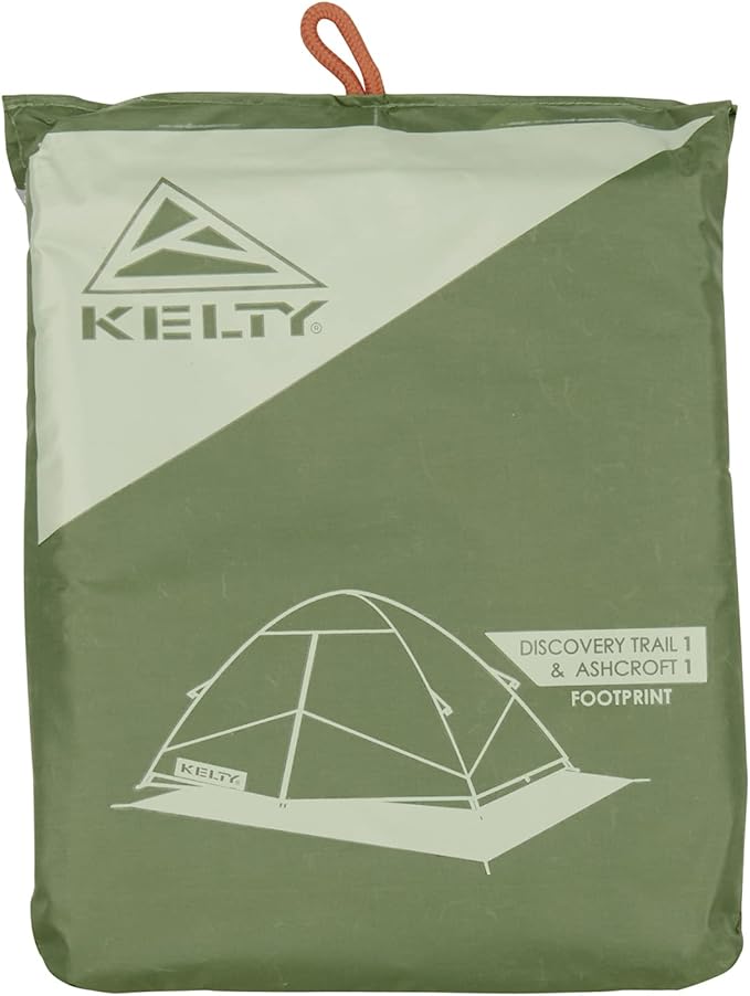 Kelty Discovery Trail 1P Backpacking Bundle - 1 Person Tent + Tent Footprint