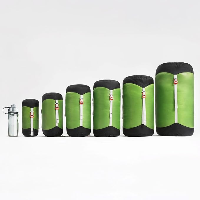 Camping Compression Sack for Sleeping Bag Accessories 20D Waterproof Nylon Stuff Sack Outdoor Ultralight Storage Bag