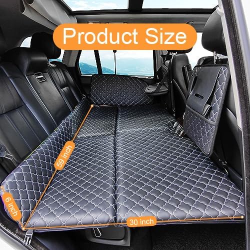 Non Inflatable Truck Bed Air Mattress for Large Truck, Car Travel Camping Back Seat Extender for F150/RAM 1500/Silverado/Ranger/GMC/Tundra/Tacoma