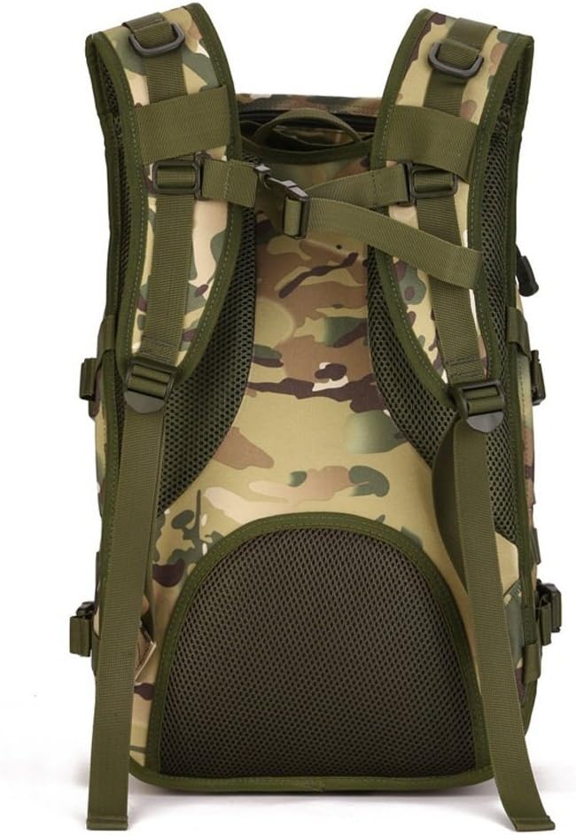 Tactical Military Backpack for Men Women, 40L Army 3 Day Assault Pack Molle Bug Out Bag Large Rucksack for Hunting Hiking Fishing Camping (Cp Camouflage)