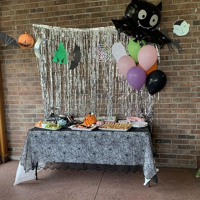 6 Foot Folding Table 6ft Fold in Half Heavy Duty Plastic Foldable Table, 72 inch Portable Table with Handle,Indoor Outdoor 6‘ Utility Card Tables for Picnic, Party, Dining