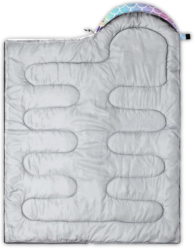 Kids Sleeping Bag for Boys Girls,3D Basketball Print-Lightweight Warm Portable Outdoor Indoor-Waterproof Cold Weather Resistant Sleeping Bag for Camping Hiking
