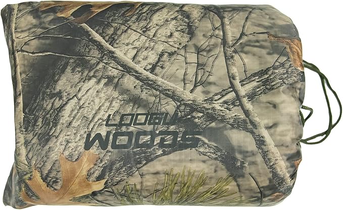 LOOGU Camo Blanket Waterproof Insulation Poncho Liner for Outdoor Camping, Hiking, Hunting, Survival, Backpacking, Picnicking