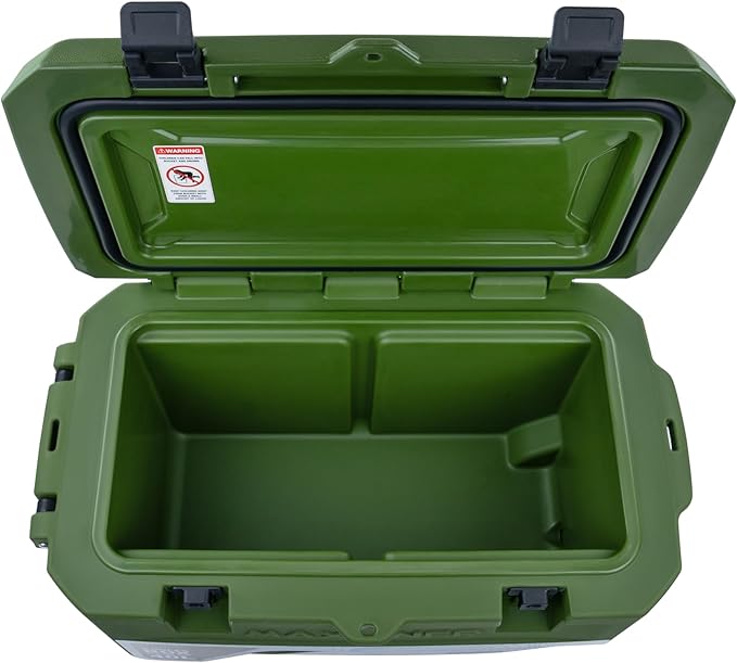 Max Cooler Box (40L) Outdoor Activities, Such as Camping, Fishing, Hiking, and picnics. Box Keeps Cold to 180 Hours (7.5 Day)