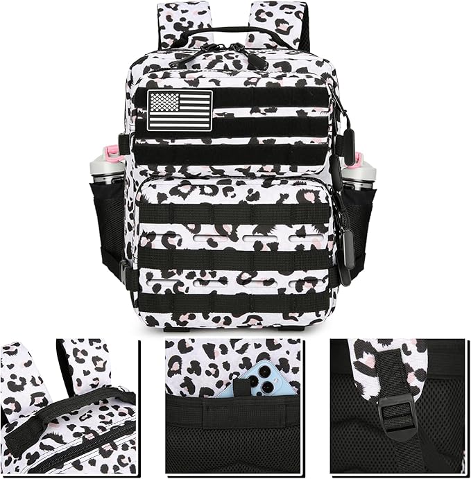 9L Mini Tactical Backpack for Men and Women Tactical Backpack Small for Hiking Small Tactical Bag Fitness Pack