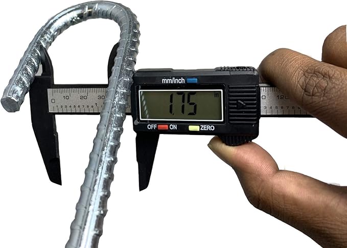 Ashman Rebar Stake Anchor 12 Inches Long (12 Pack), Ideal for Securing Animals, Tents, Canopies, Sheds, Car Ports, Swing Sets. Rust-Resistant and Made of Solid Premium Galvanized/zinc-Coated Metal.