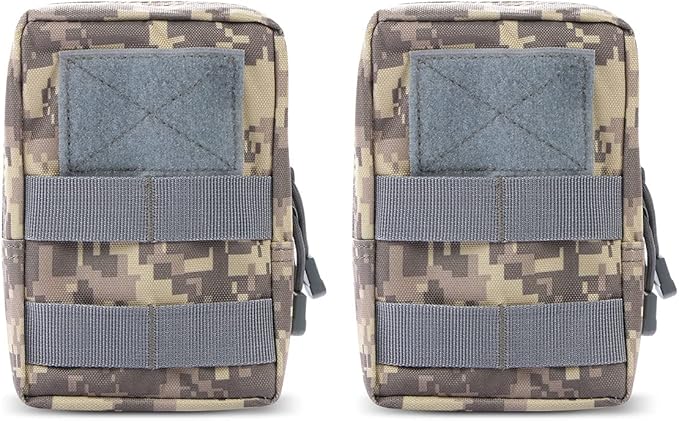 Gogoku 4-Pack Molle Pouch Tactical Molle Pouches Compact Utility EDC Waist Bag Pack