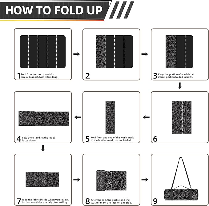 Outdoor Picnic Blanket Black Fish 60"x80" Sandproof Beach Blanket Waterproof Picnic Blankets Foldable for Caming, Beach, Outdoor Activities.