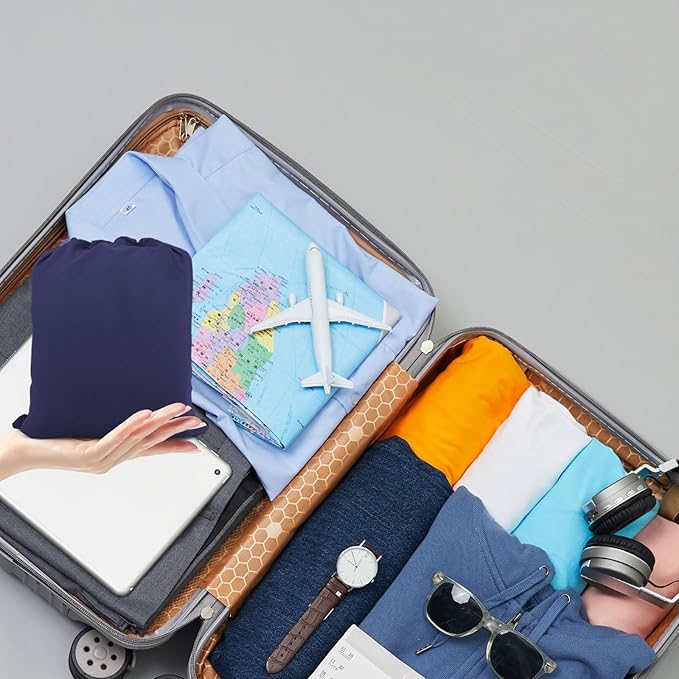 Sleeping Bag Liner,Travel Sheet & Adult Sleep Sack, Camping Sheets Travel Sleep Sack for Backpacking,Hotels & Hostels -Lightweight Single &Double Travel Sheet Camping Sheets