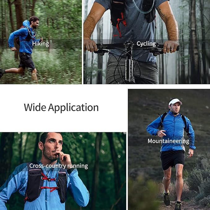 1.5L/2L/2.5L/3L Hydration Bladder, Large Opening Water Storage Bladder Bag, for Cycling Hiking Camping
