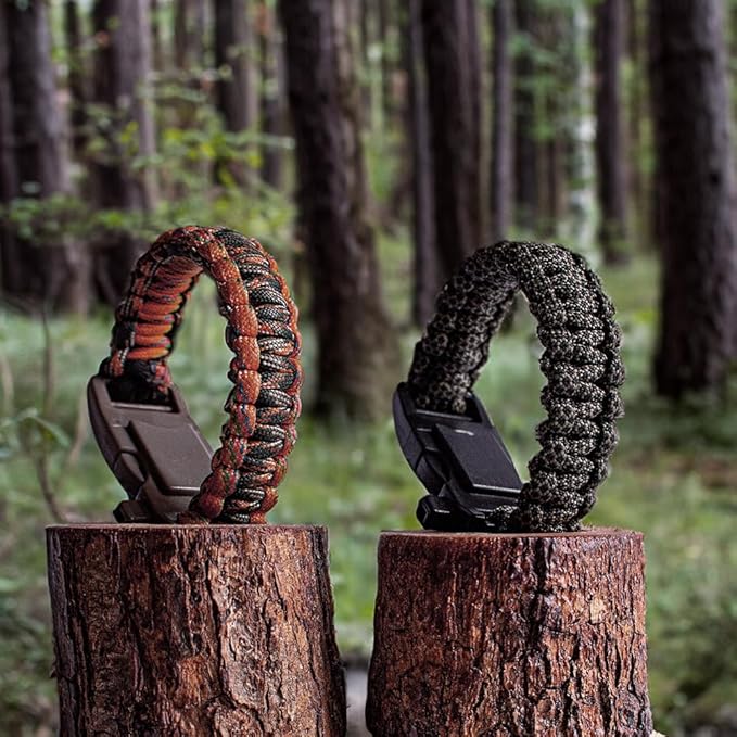 Paracord 550 lb, 7 Strand Paracord Rope 250ft 4mm, Nylon Parachute Cord for Camping, Desert Camo