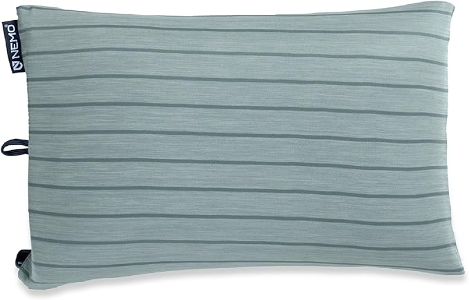 NEMO Equipment Fillo Backpacking & Camping Pillow - Silt Stripe - One Size