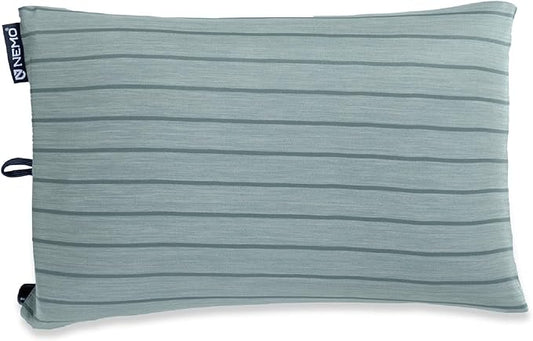 NEMO Equipment Fillo Backpacking & Camping Pillow - Silt Stripe - One Size