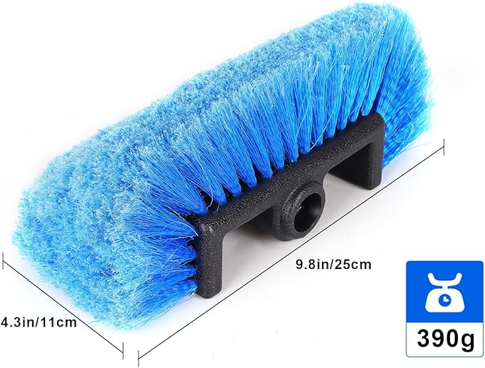 DOBEN Car Wash Brush Head, Soft Bristle Cleaning Brush for Truck Auto RV Boat Camper Exterior House Siding Washing Cleaning