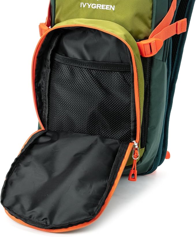 Ivygreen Kids Hydration Backpack, Hiking Backpack for Boys or Girls with 1.5L Water Bladder