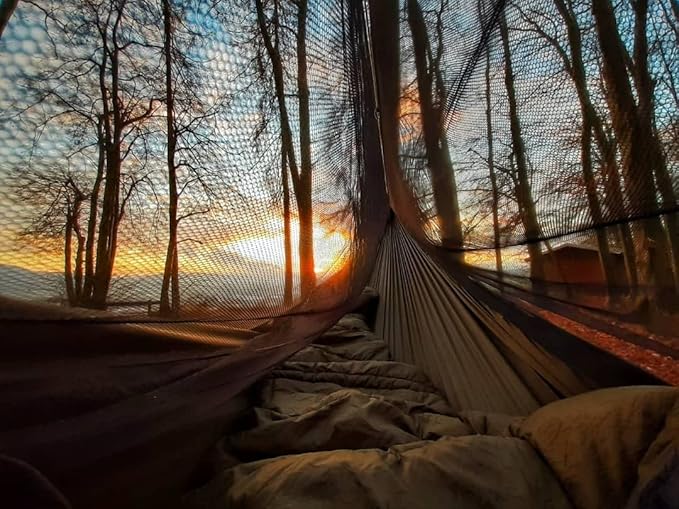 Onewind Hammock Top Quilt with Footbox, Lightweight and Portable Sleeping Quilt Camping Sleeping Bag for Backpacking and Hiking