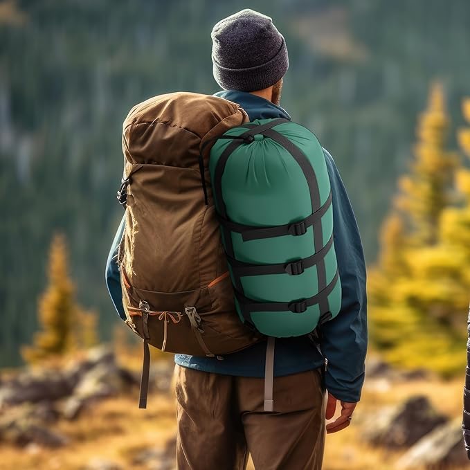 Compression Sack for Sleeping Bag Store Ultralight Sleeping Bag Compression Stuff Sack 15l 25l Space Saving Gear for Travel Camping Hiking Outdoor