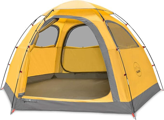 KAZOO Outdoor Camping Tent 2/4 Person Waterproof Camping Tents Easy Setup Two/Four Man Tent Sun Shade 2/3/4 People